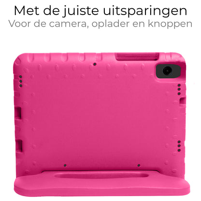 Samsung Galaxy Tab A9 Hoesje Kids Cover Bumper - Roze