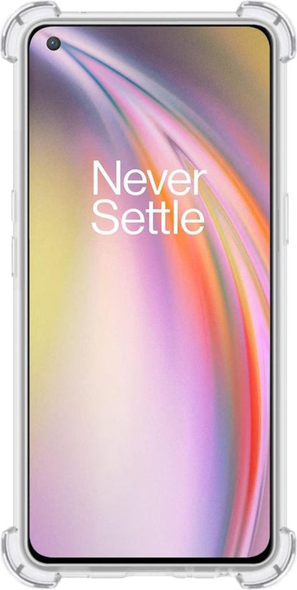 OnePlus Nord CE Hoesje Shockproof Backcover Siliconen - Transparant