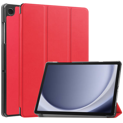 Samsung Galaxy Tab A9 Trifold Bookcase Hoes - Rood