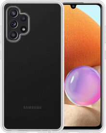 Samsung A32 4G Hoesje Siliconen Backcover Lichtgewicht - Transparant