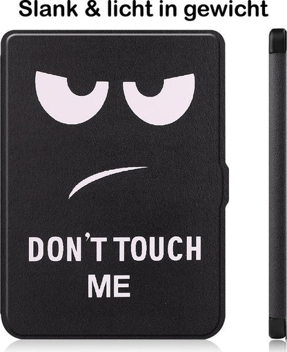 Kobo Nia Bookcase Hoes Shockabsorberend - Don't Touch Me