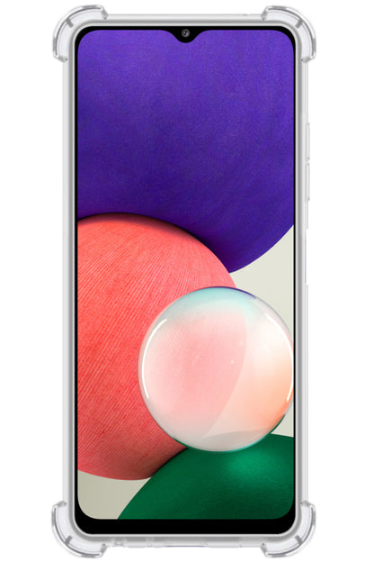 Samsung M22 Hoesje Shockproof Backcover Siliconen - Transparant