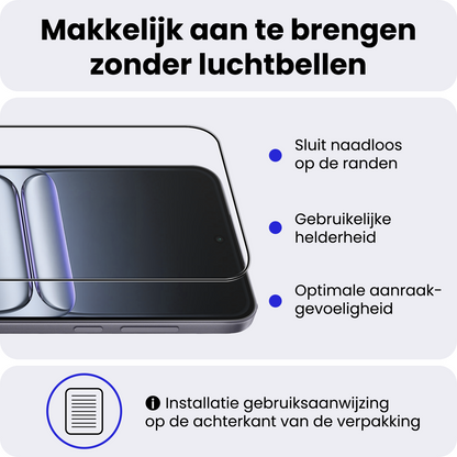 OnePlus Nord 5 Screenprotector Gehard Glas - Full Screen