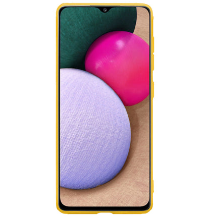 Samsung A02s Hoesje Siliconen Backcover Lichtgewicht - Geel