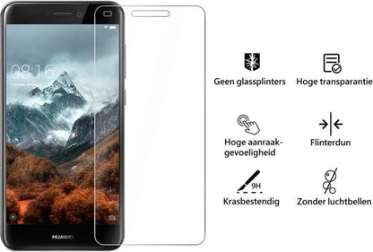 Huawei P8 Lite Screenprotector Gehard Glas - Anti-kras