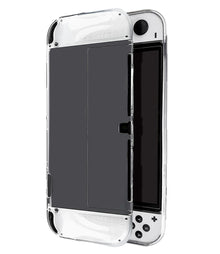 Nintendo Switch OLED Hoesje Siliconen Backcover Lichtgewicht - Transparant