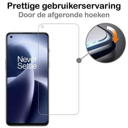 OnePlus Nord 2T Screenprotector Gehard Glas - Anti-kras
