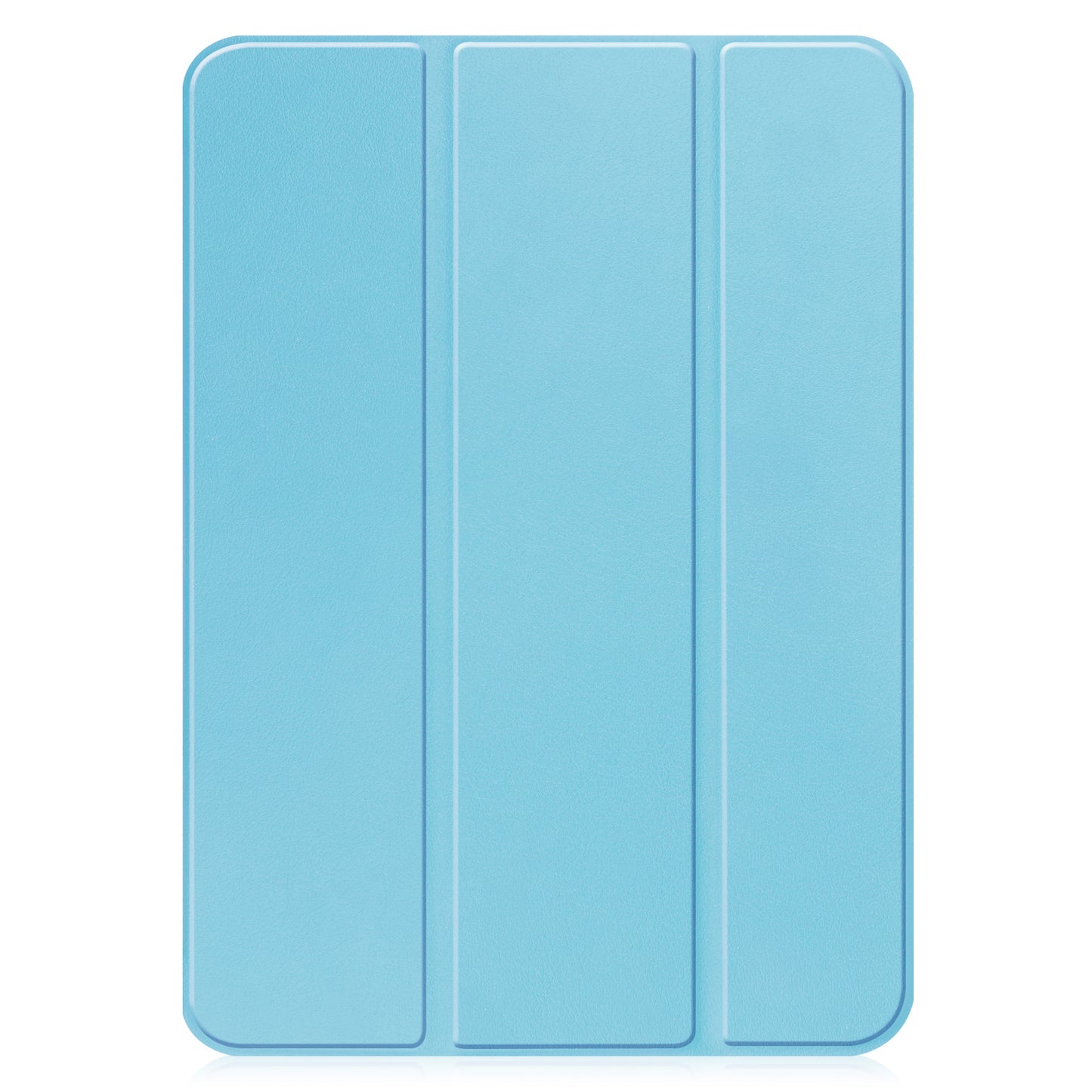 iPad 2022 Hoesje Book Case Met Apple Pencil Uitsparing - Lichtblauw