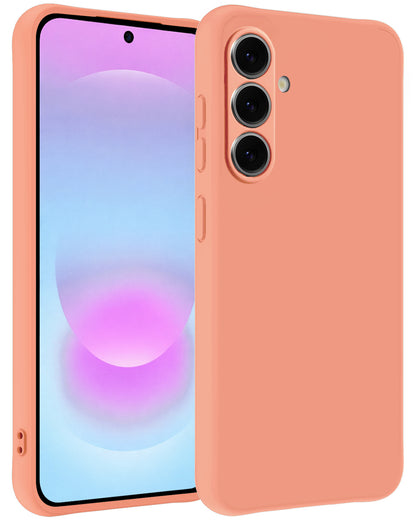 Samsung A37 Hoesje Siliconen Backcover Lichtgewicht - Perzik