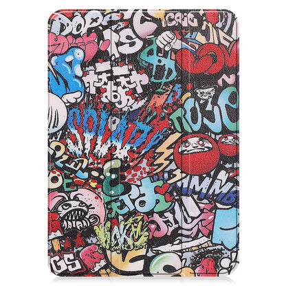 iPad 2022 / 2025 (A16 ) Trifold Bookcase Hoes - Graffity