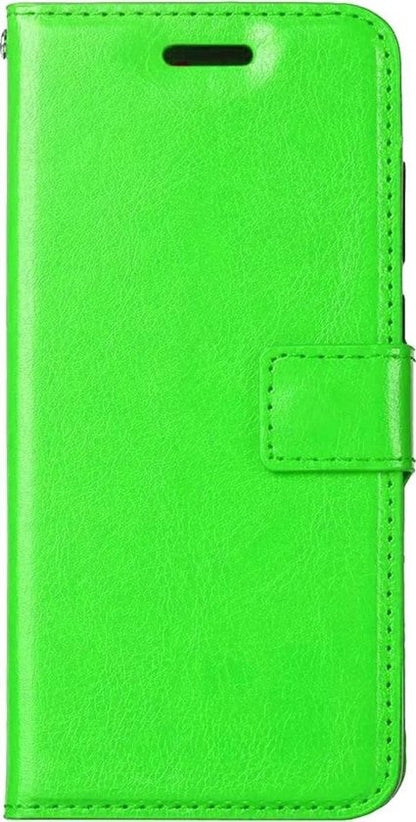 Samsung Galaxy A50 Hoesje Book Case Kunstleer - Groen