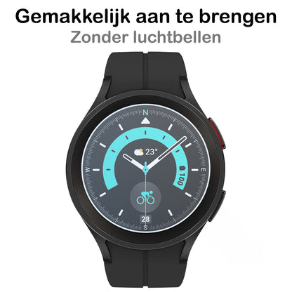 Samsung Watch 5 Pro 45 mm Screenprotector Gehard Glas - Anti-kras
