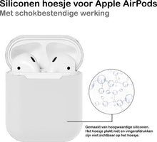 AirPods 1 Hoesje Siliconen Lichtgewicht - Transparant