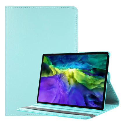 Samsung Galaxy Tab A8 Trifold Bookcase Hoes 360 Graden Draaibaar - Lichtblauw