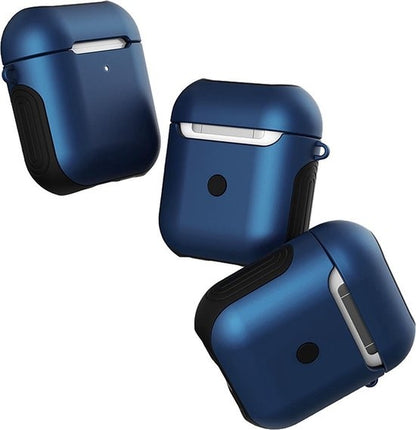 AirPods 1 Hoesje Hard Cover - Donkerblauw