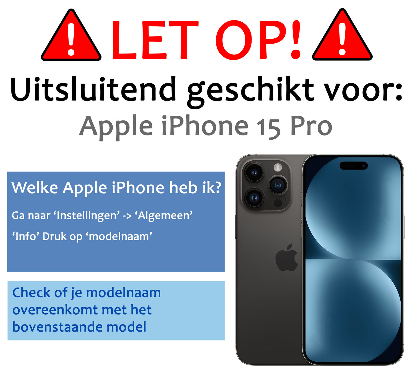 iPhone 15 Pro Hoesje Siliconen - Donkerblauw