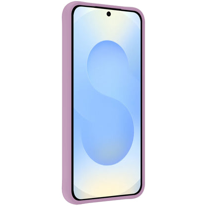 Samsung S25 FE Hoesje Siliconen Backcover Lichtgewicht - Lila