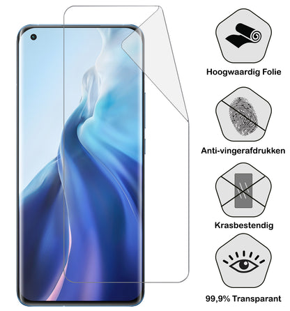 Xiaomi Mi 11 Screenprotector Soft TPU - Full Screen
