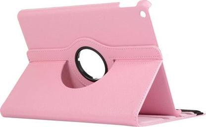 iPad 10.2 2019/2020 Trifold Bookcase Hoes 360 Graden Draaibaar - Lichtroze