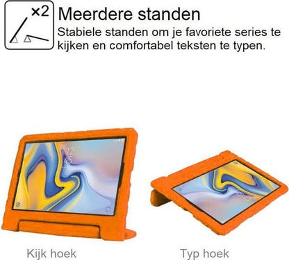 iPad 4 Kinderhoes Shockabsorberend Foam - Oranje