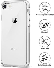 iPhone 6/6s Hoesje Siliconen Backcover Lichtgewicht - Transparant