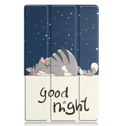 Lenovo Tab M10 Plus 3rd Gen Trifold Bookcase Hoes - Kat