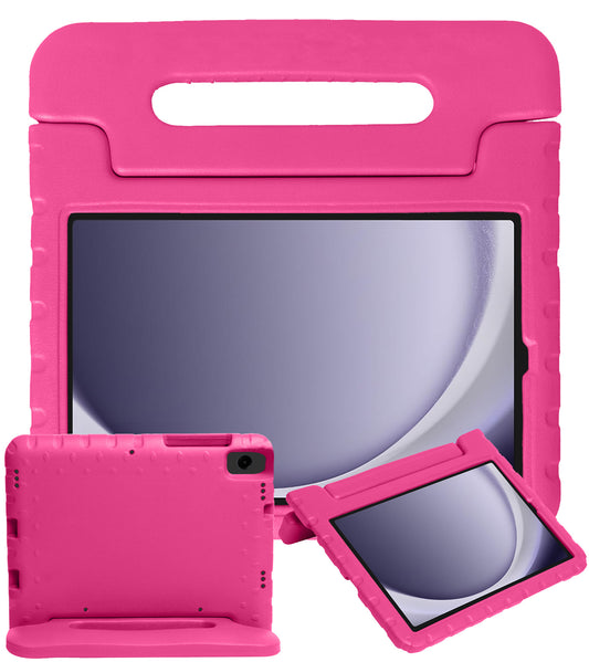 Samsung Galaxy Tab A9 Hoesje Kids Cover Bumper - Roze