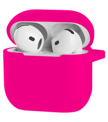 AirPods 4 Hoesje Siliconen Krasbestendig - Roze