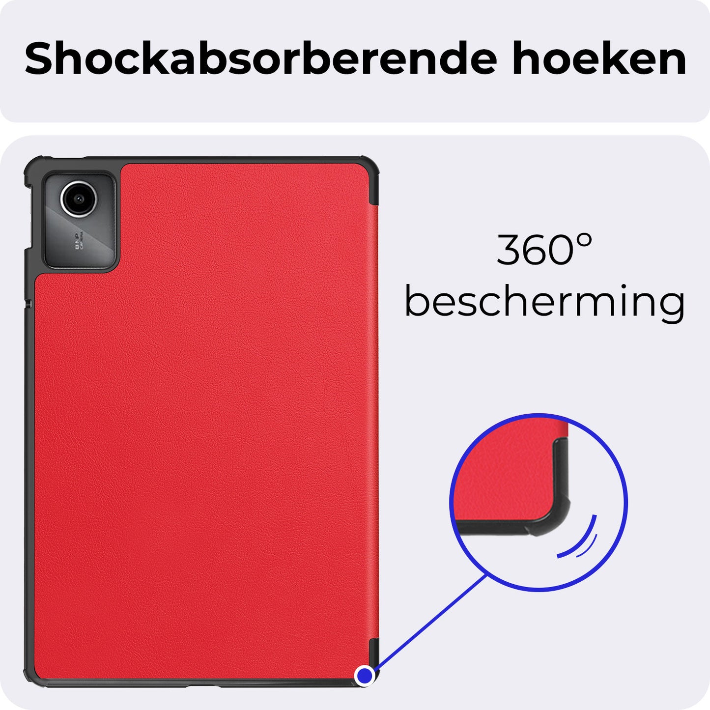 Lenovo Tab M11 Hoesje Book Case - Rood