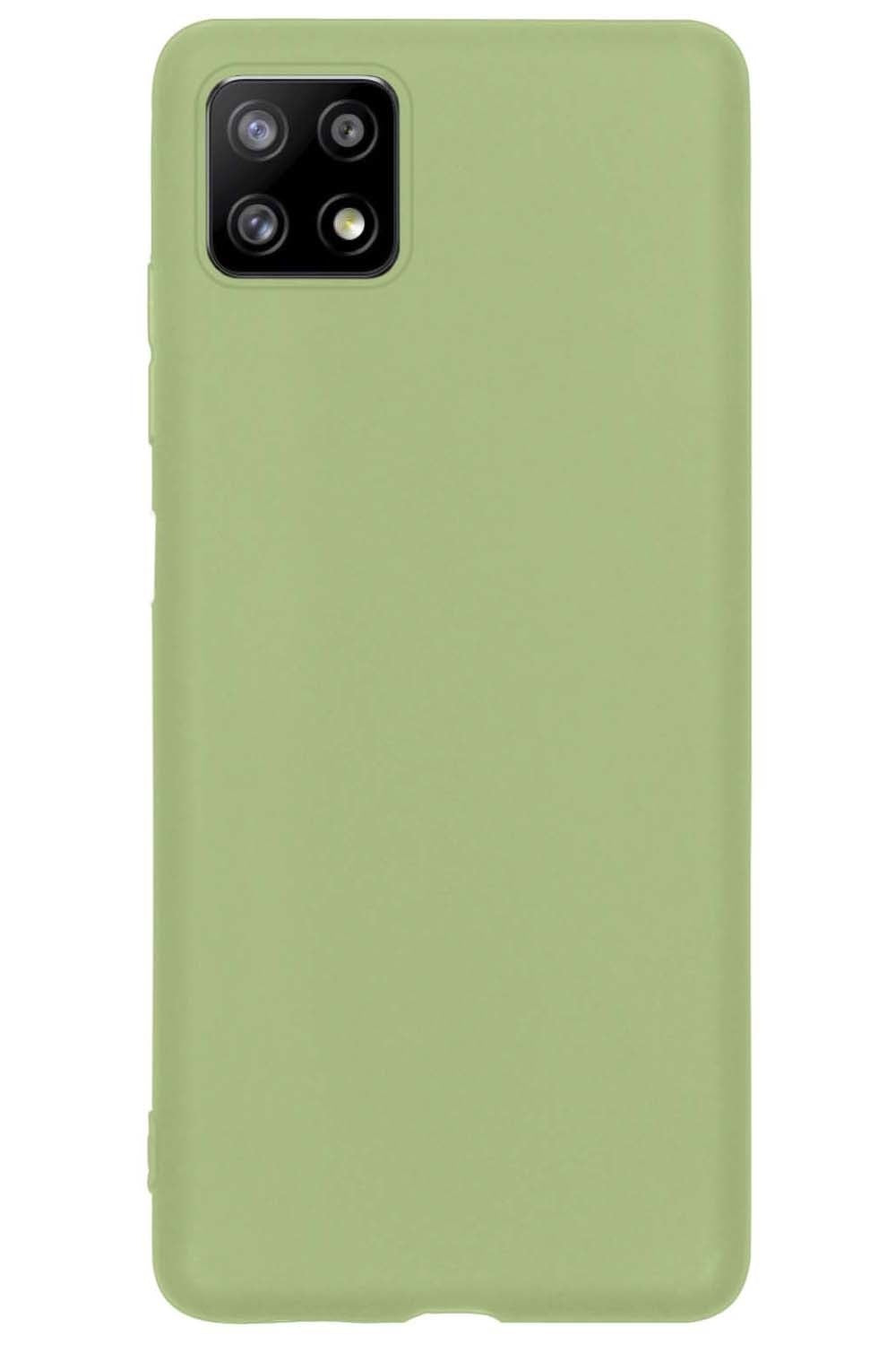 Samsung M22 Hoesje Siliconen - Groen