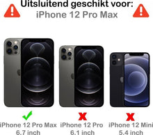 iPhone 12 Pro Max Hoesje Siliconen Backcover Lichtgewicht - Lila