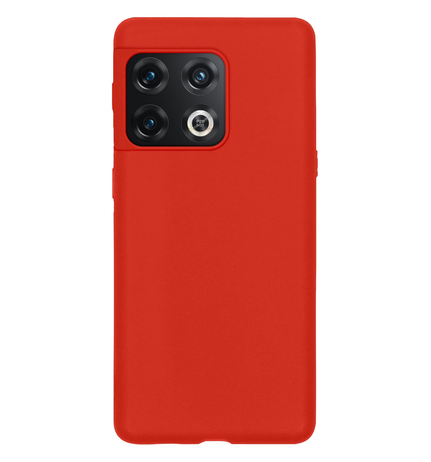 OnePlus 10 Pro Hoesje Siliconen - Rood