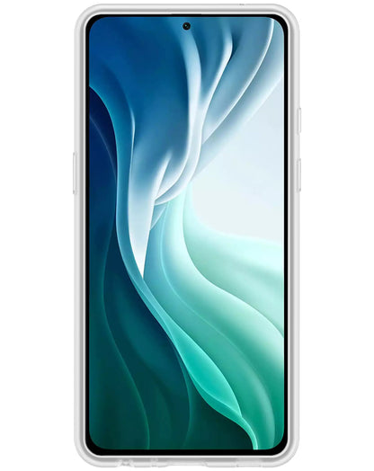 Xiaomi 11T Hoesje Siliconen Backcover Lichtgewicht - Transparant