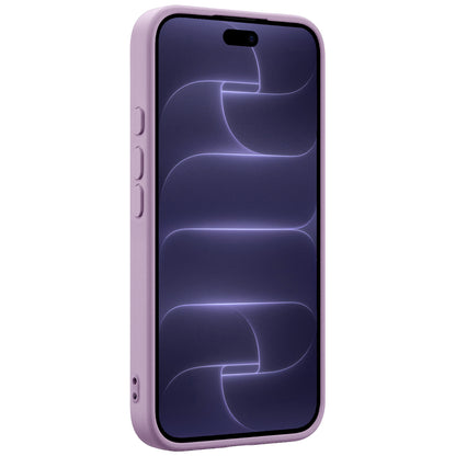 iPhone 18 Pro Hoesje Siliconen Backcover Lichtgewicht - Lila
