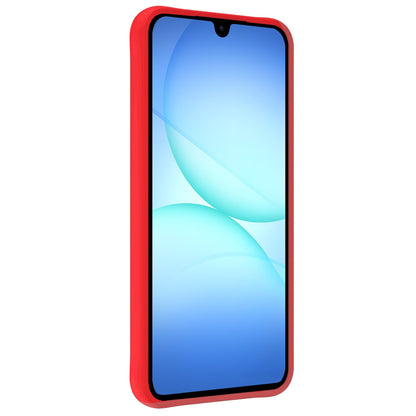 Samsung A17 Hoesje Siliconen Backcover Lichtgewicht - Rood