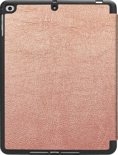iPad Air 1 Trifold Bookcase Hoes - Rosé goud