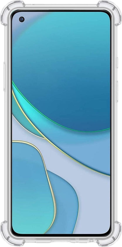 OnePlus 8T Hoesje Shockproof Backcover Siliconen - Transparant
