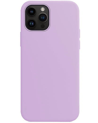 iPhone 15 Pro Hoesje Siliconen - Lila