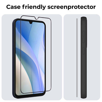 Samsung A15 Screenprotector Full Cover Tempered Glass