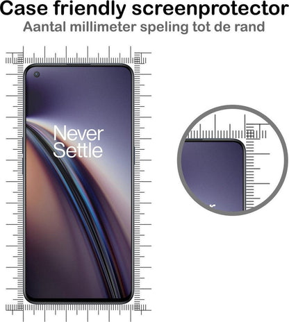 OnePlus Nord CE Screenprotector Gehard Glas - Anti-kras