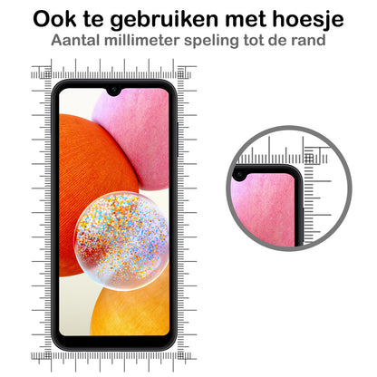 Samsung A14 Screenprotector Gehard Glas - Full Screen