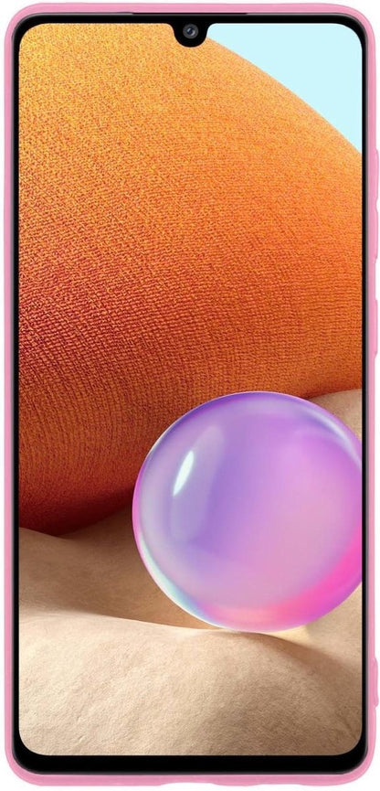 Samsung A32 5G Hoesje Siliconen Backcover Lichtgewicht - Lichtroze