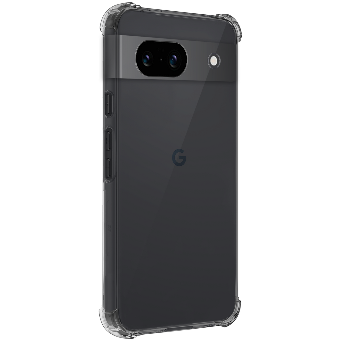 Google Pixel 8a Hoesje Shock Proof Siliconen - Transparant