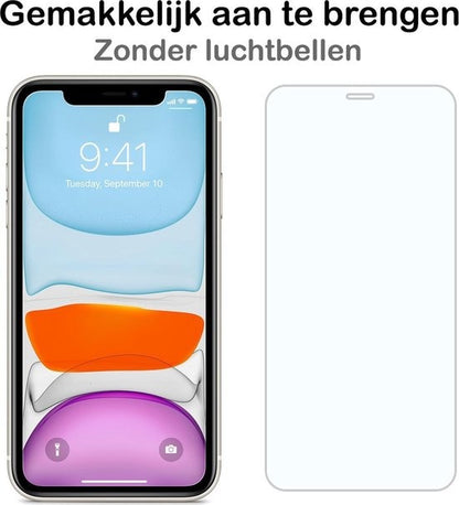 iPhone Xs Max Screenprotector Gehard Glas - Volledige dekking