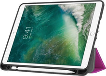 iPad Air 2 Trifold Bookcase Hoes - Paars