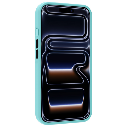 iPhone 17 Pro Max Hoesje Geschikt voor Magsafe Backcover Shockproof - Lichtblauw