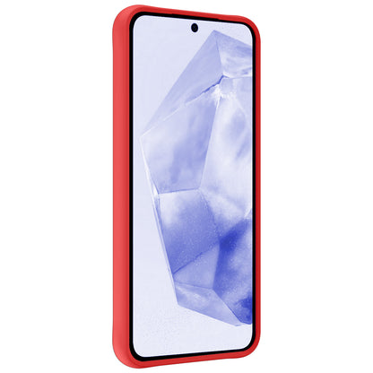 Samsung A35 Hoesje Siliconen Backcover Lichtgewicht - Rood