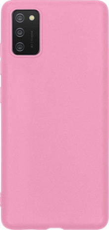 Samsung A02s Hoesje Siliconen Backcover Lichtgewicht - Lichtroze