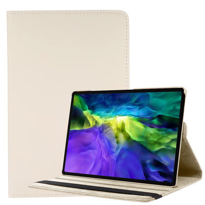 Samsung Galaxy Tab A8 Hoesje 360ðð Draaibare Book Case Kunstleer - Wit