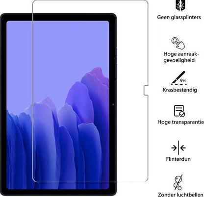 Samsung Galaxy Tab A7 Screenprotector Tempered Glass